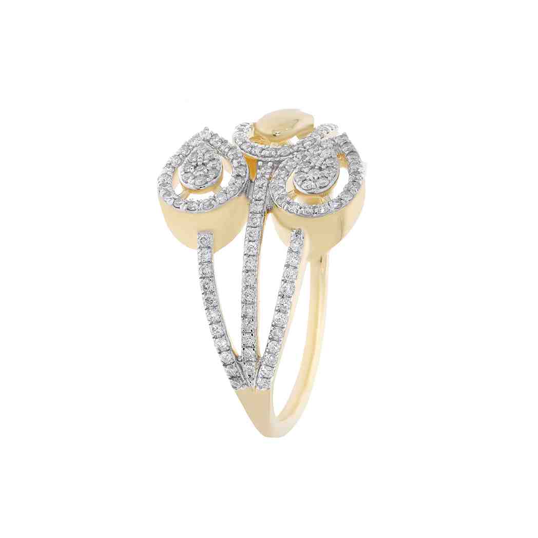 Teardrop Diamond Ring LR11827A